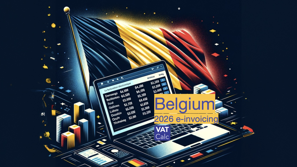 Belgium B2B VAT E Invoicing Jan 2026 Registered Peppol Software   Belgium E Invoicing 2026 1024x575 