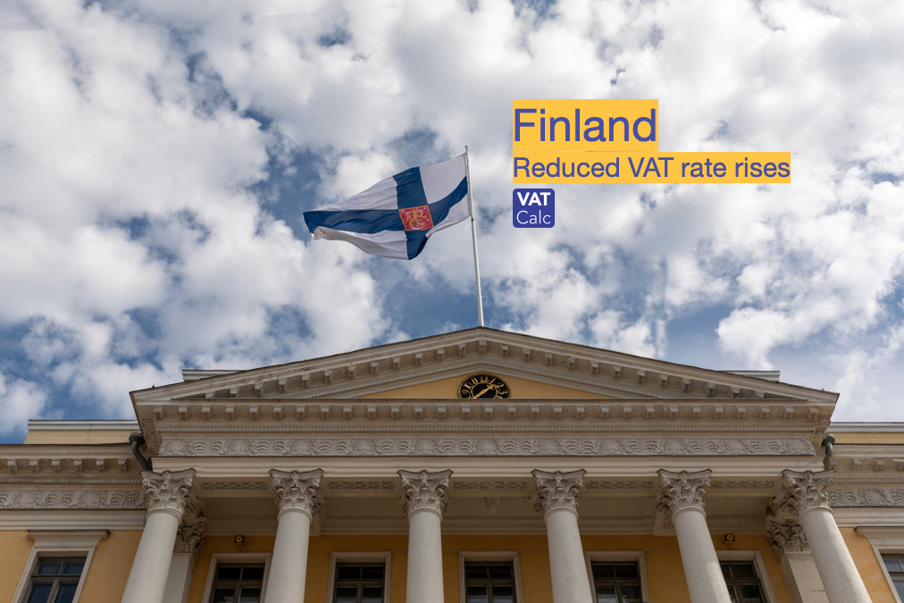 Finland VAT Rate Changes 2025 Vatcalc Com   Finland VAT 