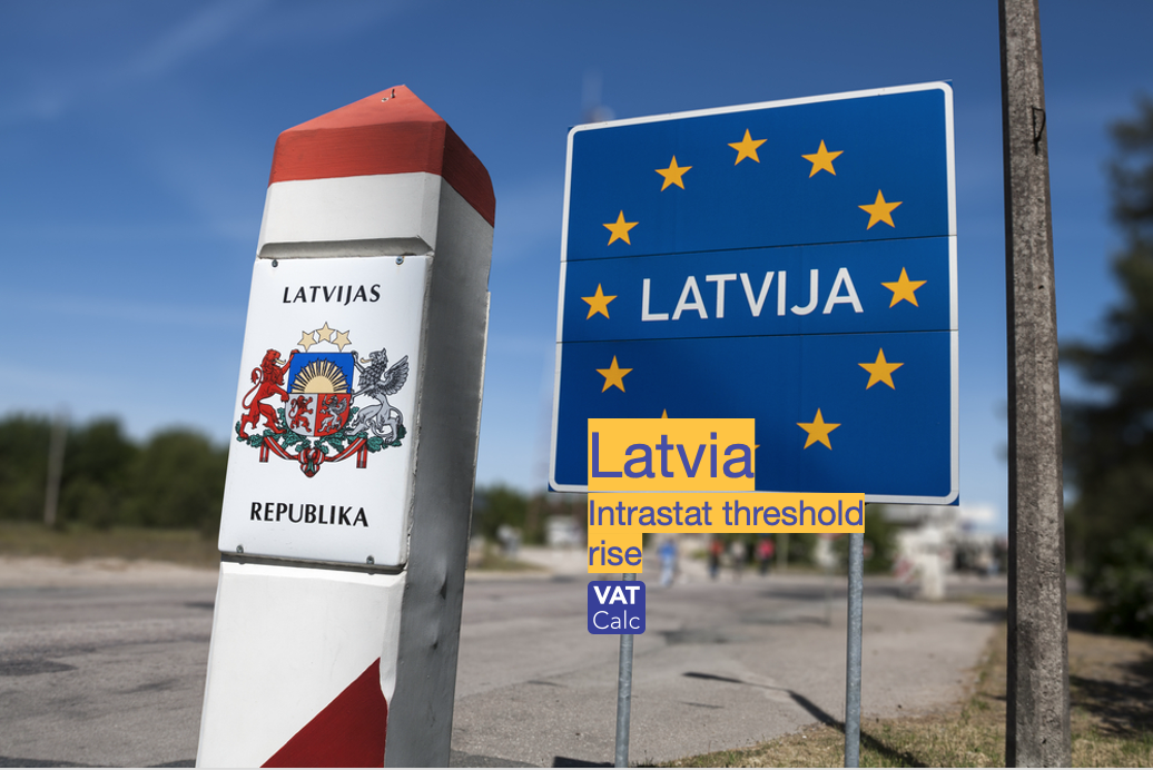 Latvia new Intrastat reporting thresholds 2024