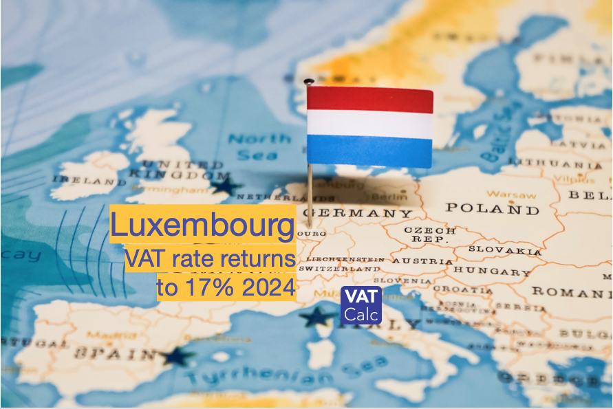 Luxembourg VAT returns to 17 Jan 2024
