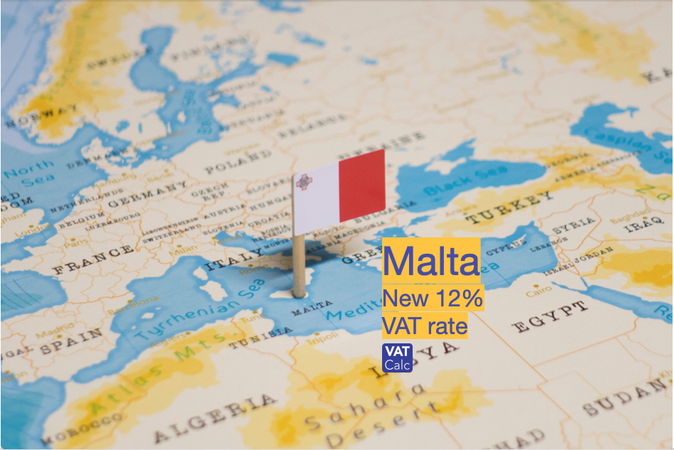 Malta New 12 VAT Rate 2024 Vatcalc Com   Malta 12 VAT Rate 